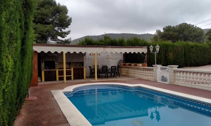 El Montmell Ski Chalet | Inviting Villa with Private Pool and Ocean View Oasis