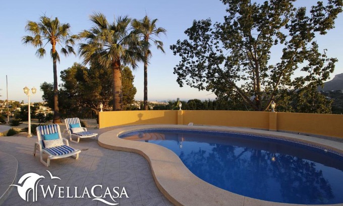 La Empedrola Villa | Charming Villa VESTA with Pool and Oceanfront Views in Calpe