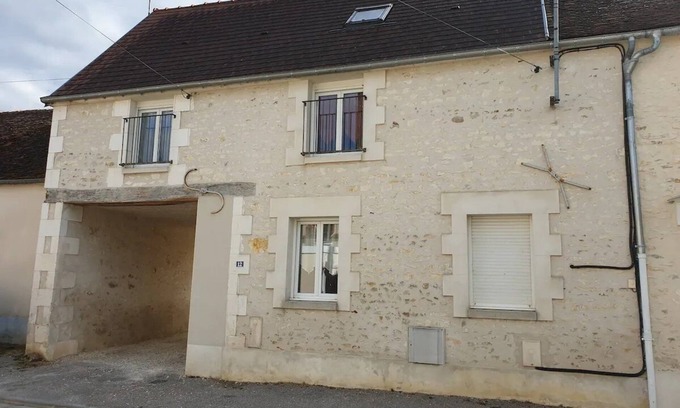 Gurgy House | Charming Village House with Beams & Family Amenities