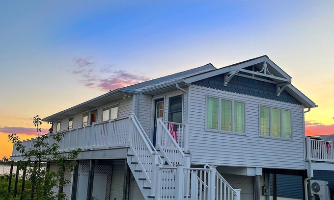 Prime Hook Beach House | Pet-Friendly Bayside Retreat with Ocean View & Beach Access