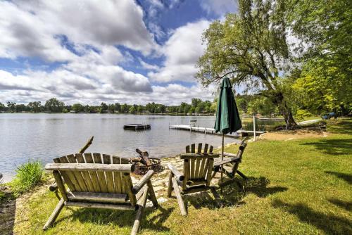 Wautoma House | Inviting Wautoma Retreat with Boats and Dock on Bughs Lake