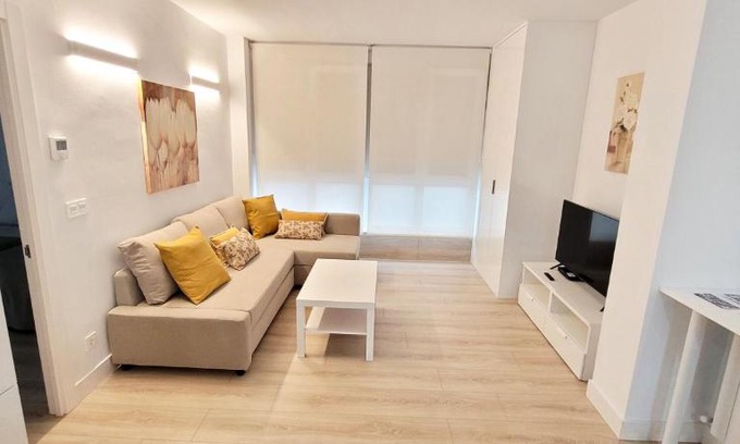 Algorta Apartment | Inviting White Home in Getxo with Accessible Amenities