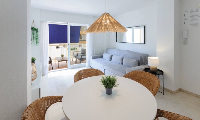 Grao de Gandia Apartment | Calmo Singular Apartments 3B: Rated 9/10 with Oceanfront Views