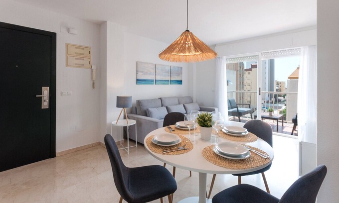 Grao de Gandia Apartment | Calmo Singular Apartments 5A: Oceanfront Retreat Awaits
