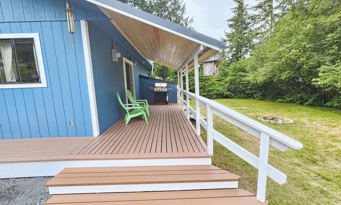 Wrangell House | Comfortable Wrangell Retreat with Ocean Views and Pet Friendly