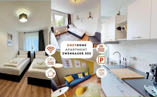 Zwenkau Apartment | Inviting CozyHome at Zwenkauer See - Pet & Child Friendly