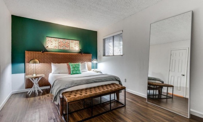 Barton Hills Apartment | CozySuites 1BR Apartment with Pool & Pet-Friendly Perks