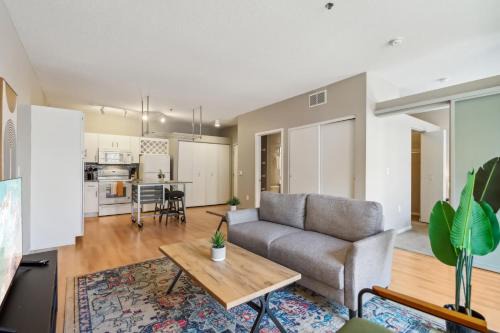Mill District Apartment | Comfortable Mill District Suites with Gym & Pet-Friendly Perks