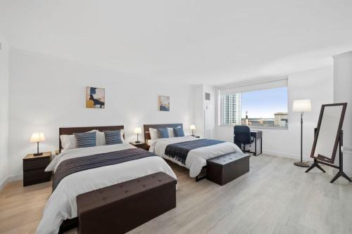Atlantic City Apartment | Oceanfront 1BR Villa at CozySuites Showboat for Families