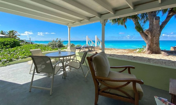 Cockburn Town Apartment | Crabtree #1 - Beachfront Haven Steps from Dining Choices