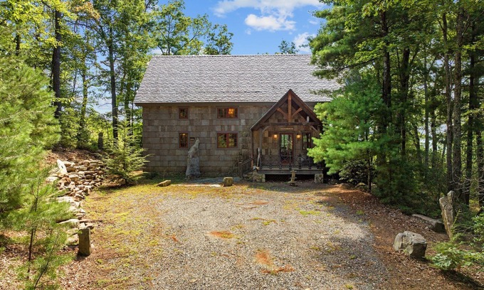 Ferguson Cabin | Experience Craigh na Dun: Timber Frame Cabin with Pool