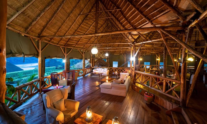 Fort Portal Cabin | Elegant Stay at Crater Safari Lodge - Pool & Spa Awaits