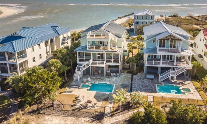 Pawleys Island House | Idyllic Creekfront Home with Pool, Dock & Breathtaking Views