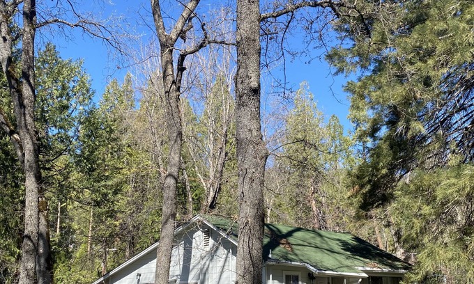 Oakhurst House | Idyllic Creekside Cabin with Pet-Friendly Amenities