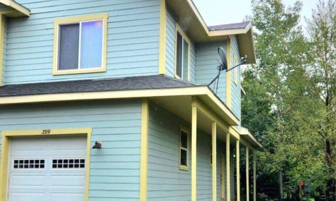 Driggs House | Serene Creekside Forest View with Pet-Friendly Amenities