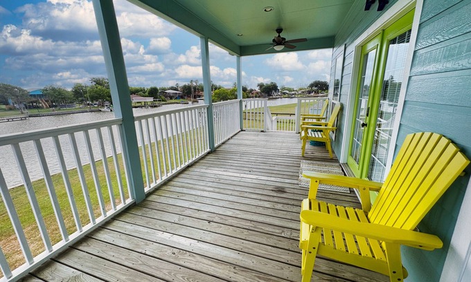 Cedar Lane House | Creekside Getaway: Ideal for Fishing and Family Fun