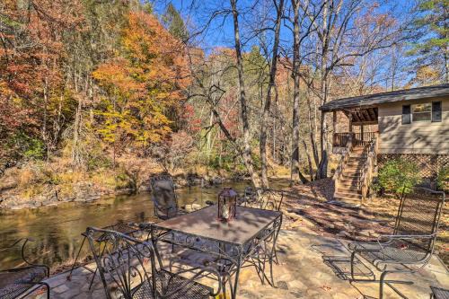 Mars Hill House | Idyllic Creekside Retreat with Deck, Near Wolf Ridge