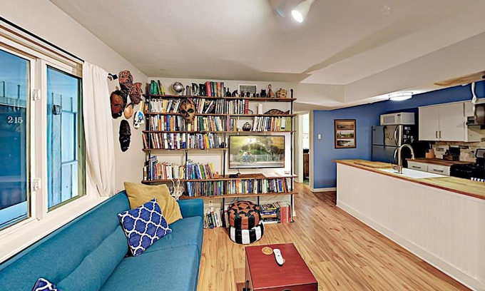 Greater South River City Apartment | Tranquil Creekside Terrace Condominiums with Pool Access