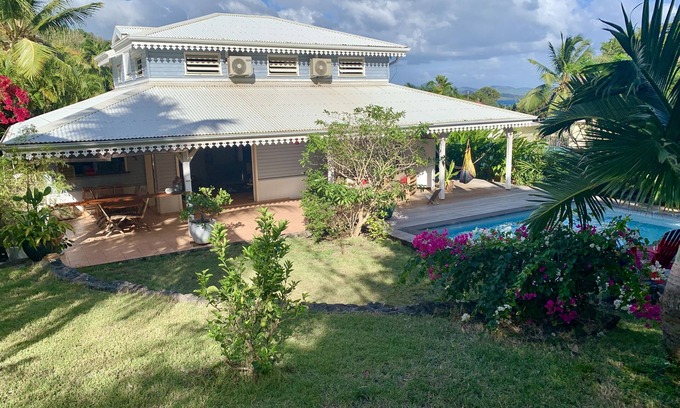 Le Diamant Villa | Idyllic Creole Villa with Pool Steps from the Beach