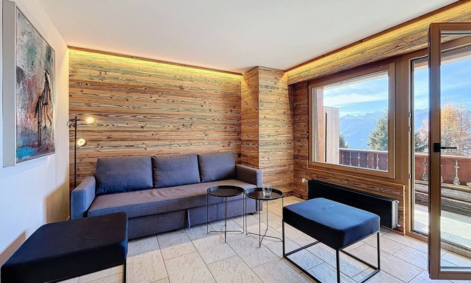Verbier Apartment | Cozy 3-Piece Apartment in Les Esserts with Kitchen Access