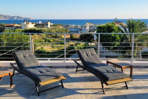 Agios Dimitrios Apartment | Seaside Serenity at Crete Apart House - Rated 9/10 by Guests