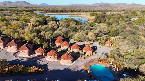 Ramotswa Cabin | Experience Crocodile Pools Resort with Oceanfront Views