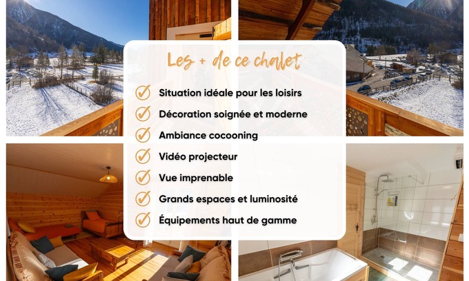 Aiguilles Ski Chalet | Cru'Queyras lives! Elegant and bright chalet - 15p - Aiguilles - Parc du Queyras