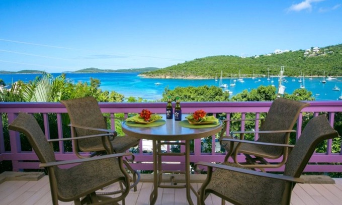 Great Cruz Bay Condo | Discover Cruz Bay Vista - Ocean View Condo Steps from Town
