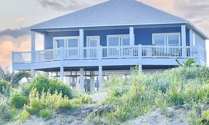 Galveston House | Secluded Crystal Cove Cottage with Spectacular Ocean View