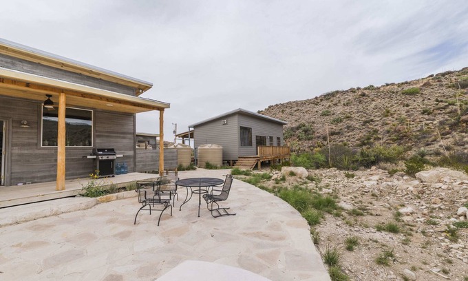 Terlingua House | Crystal Mountain Cabin PLUS Bunkhouse. TWO Houses