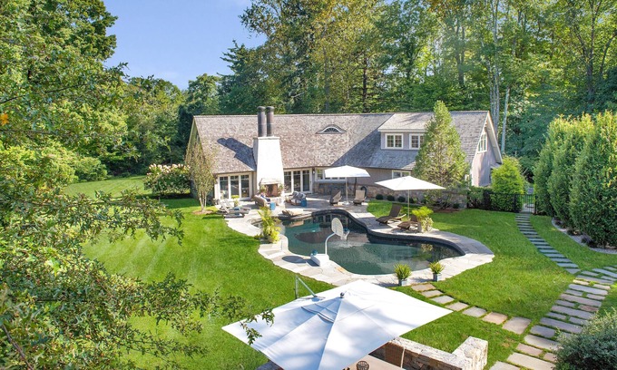 Norwalk House | CT Retreat: Beautiful Oceanfront Compound with Pool & Barn