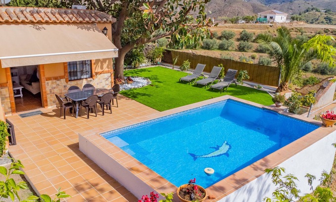 Mijas Cottage | Discover Cubo's Finca River Retreat: Private Pool & Free WiFi