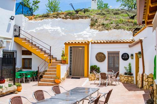 Castril Apartment | Oceanfront Escape at Cueva de la tía Flor with Pool