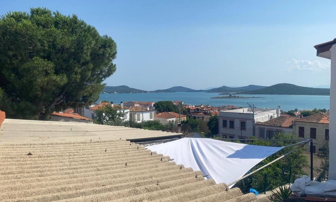 Ayvalik House | Charming Coastal Stone House with View in Cunda Merkez