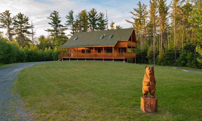 Twin Mountain Cabin | Experience a Custom Built Log Cabin Near Mt Washington
