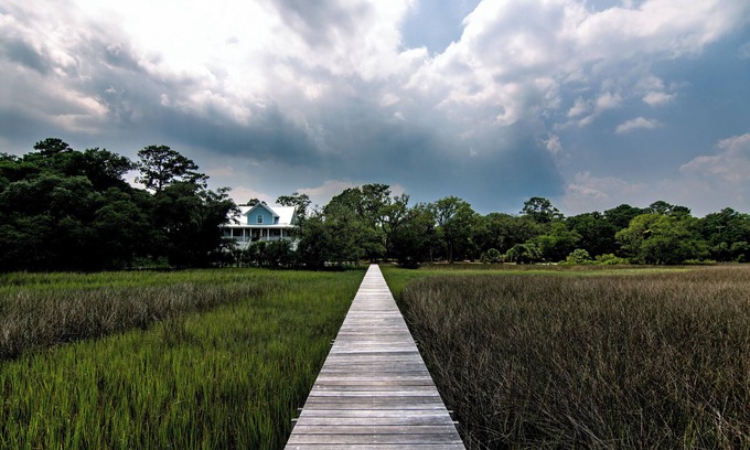 Edisto Island House | Discover a Custom Showplace with Scenic Creek Views