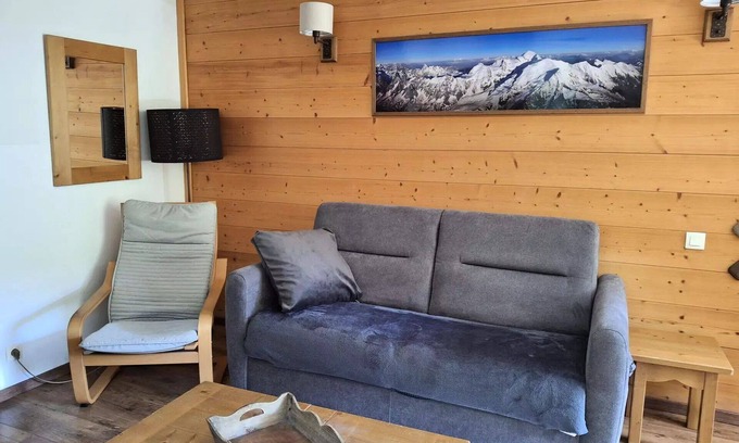 Brides-les-Bains Apartment | Cozy Cybeles Residence 4 - Ideal Studio for Families