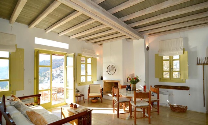 Tinos Town Villa | Experience Cycladic Fos: Premier SeaView Villa on Tinos