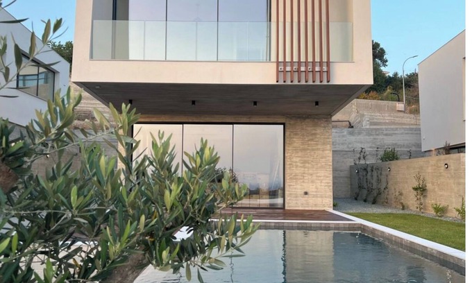 Chlorakas Villa | Modern Cyprus Pearl Villa in Paphos with Ocean Views