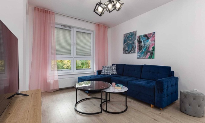 Kolobrzeg Apartment | Exceptional Cztery Pory Roku A32: 3 Bedrooms & Balcony