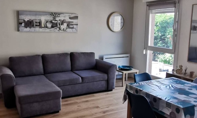 Macon Apartment | Experience Mâcon’s Historic Center in a Modern Studio