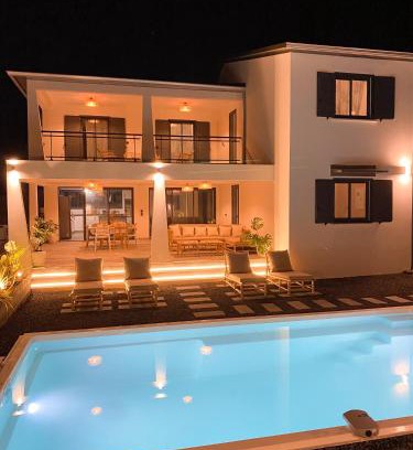 Saint-Louis Villa | Oceanfront Retreat with Pool & Mountain Views