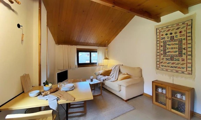 Vielha Apartment | Charming Duplex with Ocean Views and Prime Parking Access