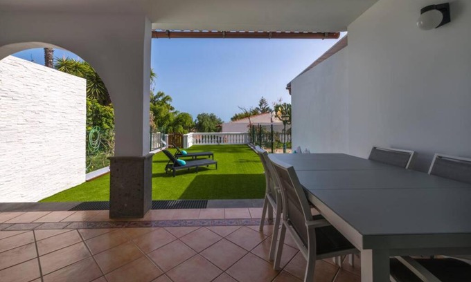 Sonnenland Apartment | Inviting Duplex with Garden and Ocean Views - 4-Star Stay