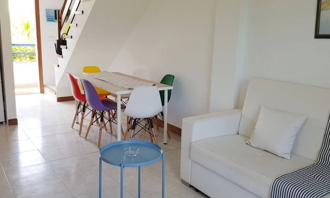 Isla Apartment | Delightful Duplex with Pool Near La Arena Beach