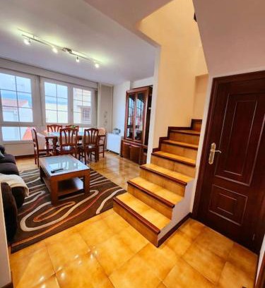 Laxe Apartment | Inviting Dúplex Laxe Rúa Sol: Family-Friendly Retreat