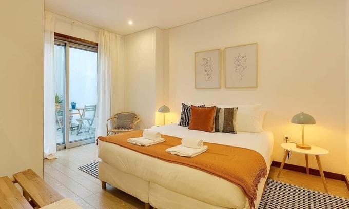 Centro / Baixa Apartment | Discover DA'Home - Marquês Unique Terraza with Family-Friendly Amenities