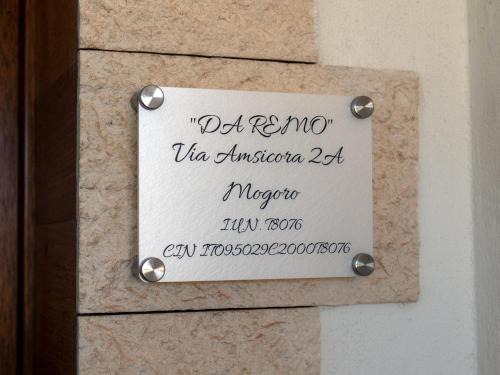 Mogoro Apartment | "Da Remo"