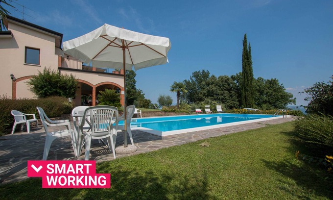 Soiano del Lago Apartment | Relax at Daller Bianca with Pool & Family-Friendly Amenities