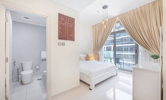 Dubai Apartment | Discover Damac Hills Loreto 509A: Green Oasis Retreat